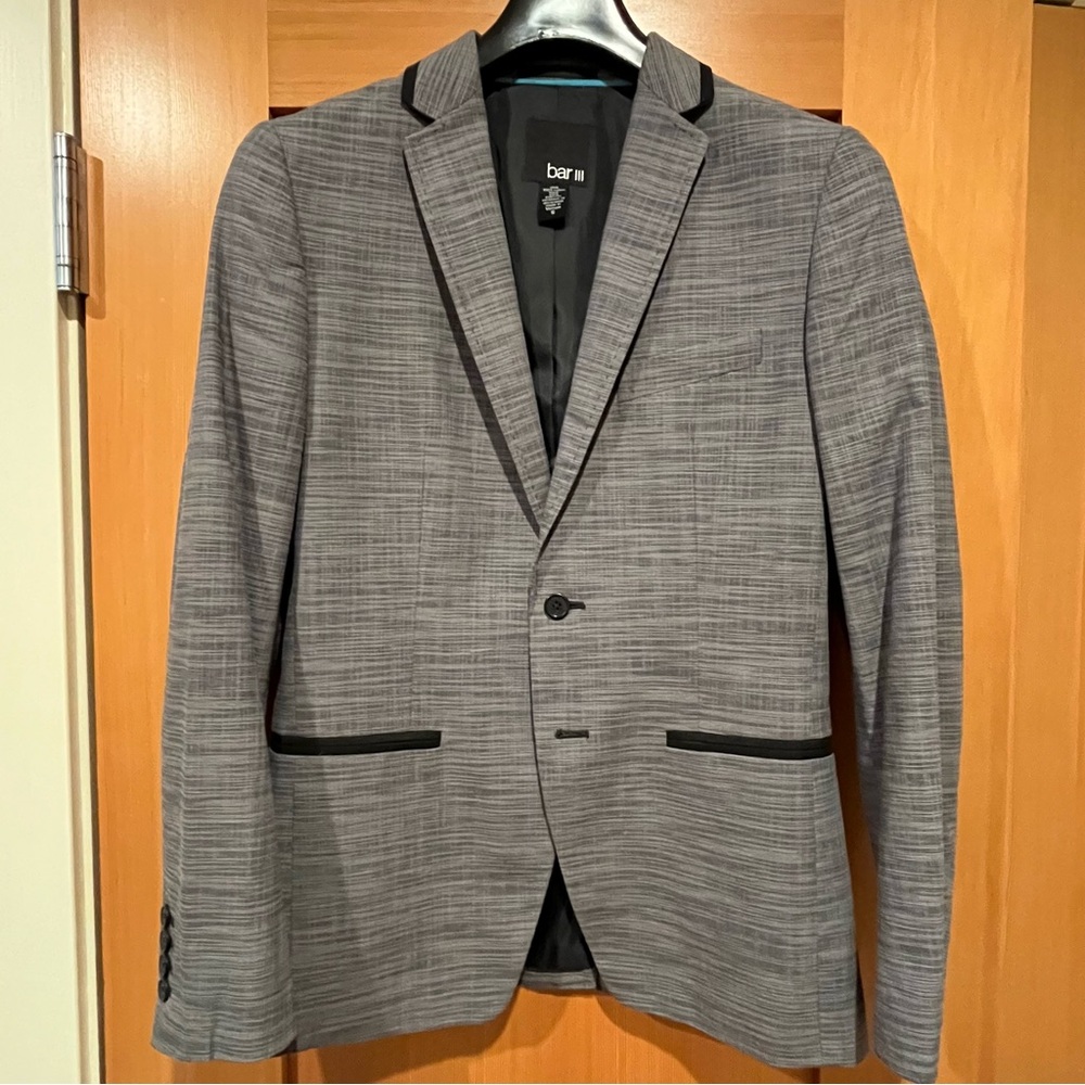 Bar III Crosshatch Blazer - S